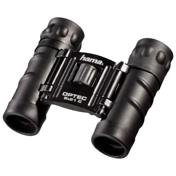 Binoclu Hama Optec Compact 8x21 Black photo 1