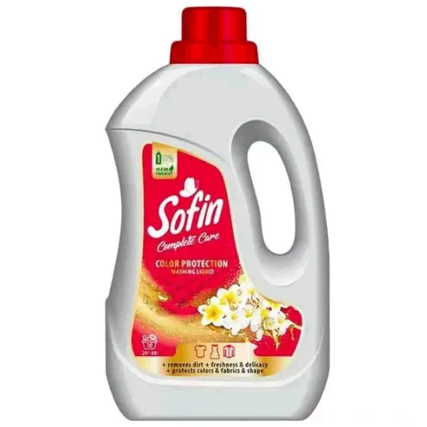 Кондиционер для белья SOFIN Цветочный 1.5л Количество стирок: 30 photo 1 Кондиционер для белья SOFIN Цветочный 1.5л Количество стирок: 30 photo 1