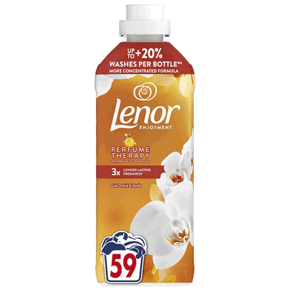Кондиционер для белья Lenor Aмбровые 1.239л Количество стирок: 59 photo 1