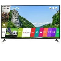 Телевизор LG 55UJ6307 55" / / 4K / / Черный