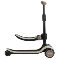 Trotinetă pentru copii cu trei roți KikkaBoo Treo (3800171211710) 50 kg/ Beige photo 2