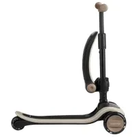 Trotinetă pentru copii cu trei roți KikkaBoo Treo (3800171211710) 50 kg/ Beige photo 3