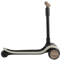 Trotinetă pentru copii cu trei roți KikkaBoo Treo (3800171211710) 50 kg/ Beige photo 4