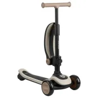 Trotinetă pentru copii cu trei roți KikkaBoo Treo (3800171211710) 50 kg/ Beige photo 8