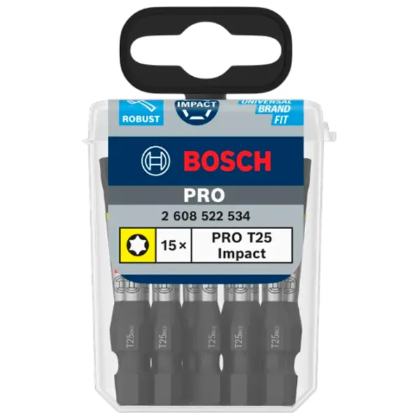Set bituri Bosch B2608522534 Cantitatea în set - 15 photo 1