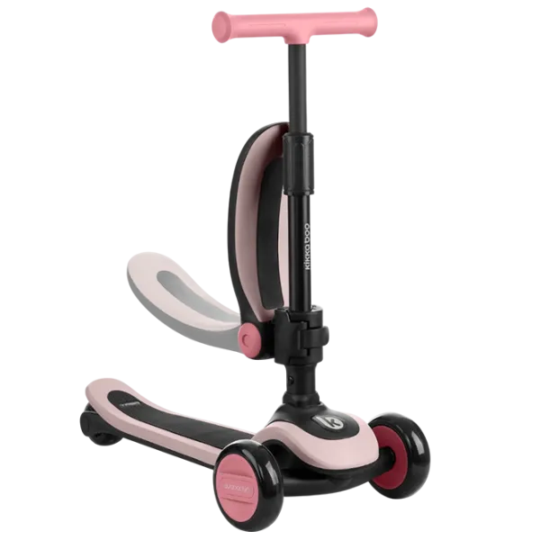 Детский трёхколёсный самокат KikkaBoo Treo (31006010136) 50 кг/ Розовый photo 4 Детский трёхколёсный самокат KikkaBoo Treo (31006010136) 50 кг/ Розовый photo 4