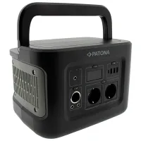Портативная зарядная станция Patona Powerstation 600Wh Li-Ion 600 Втч / Черный