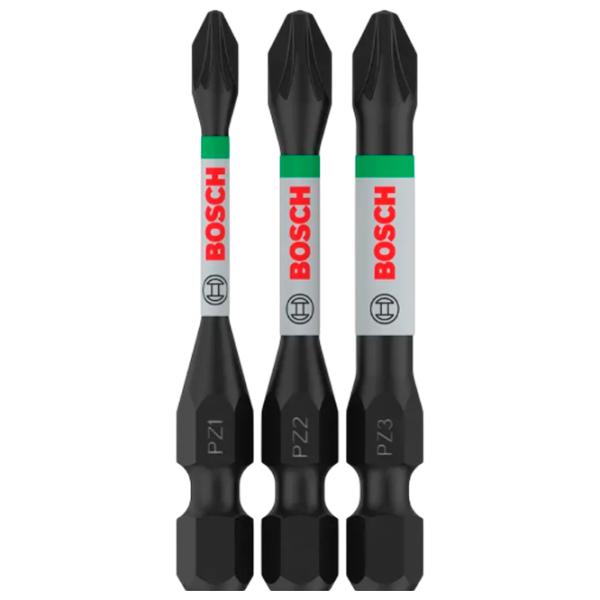Набор бит Bosch B2608521U57 Количество в наборе - 3 photo 1