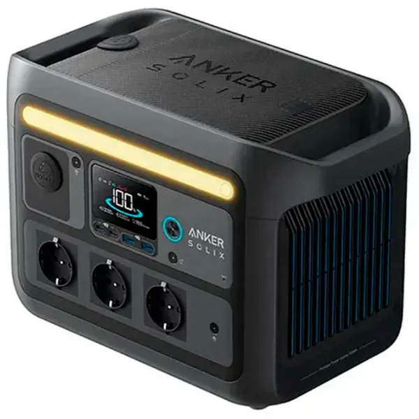 Centrală electrică portabilă Anker C800X LiFePO4 768 Wh / Black photo 1