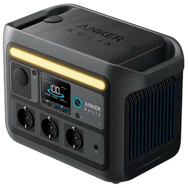 Centrală electrică portabilă Anker C800X LiFePO4 768 Wh / Black photo 1