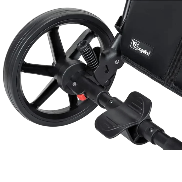 Cărucior pentru copil Angelina Enigma Premium Eco EP-27/ Pink photo 5