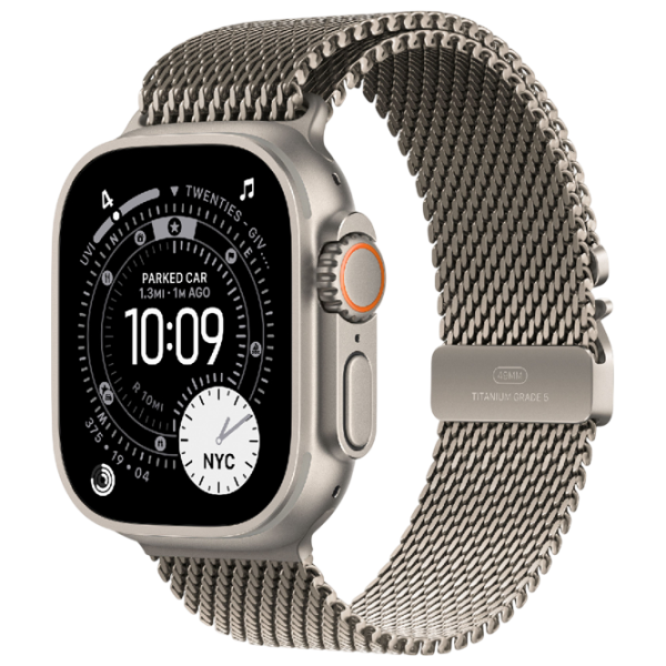Ceas inteligent Apple Watch Ultra 3  1.98" / 49 mm / Natural Titanium - Natural Titanium / MEWY4QI/A photo 1 Ceas inteligent Apple Watch Ultra 3  1.98" / 49 mm / Natural Titanium - Natural Titanium / MEWY4QI/A photo 1