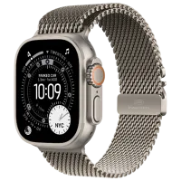 Ceas inteligent Apple Watch Ultra 3  1.98" / 49 mm / Natural Titanium - Natural Titanium / MF0E4QI/A
