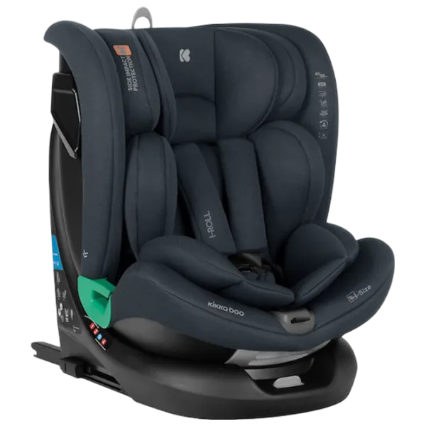 Scaun auto Kikka Boo i-Roll  0 luni - 12 ani / 36 kg / Gray photo 1 Scaun auto Kikka Boo i-Roll  0 luni - 12 ani / 36 kg / Gray photo 1