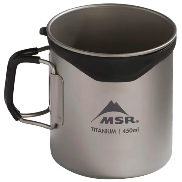 Кружка MSR Titan Cup 450 мл / Титан / Серый photo 1