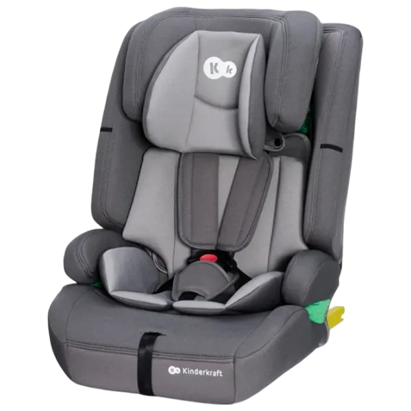 Scaun auto KinderKraft Safety Fix 2  9 luni - 12 ani / 36 kg / Gray photo 1