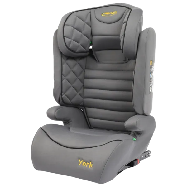 Scaun auto Summer Baby York I-Size  3.5 ani - 12 ani / / Gray photo 1 Scaun auto Summer Baby York I-Size  3.5 ani - 12 ani / / Gray photo 1