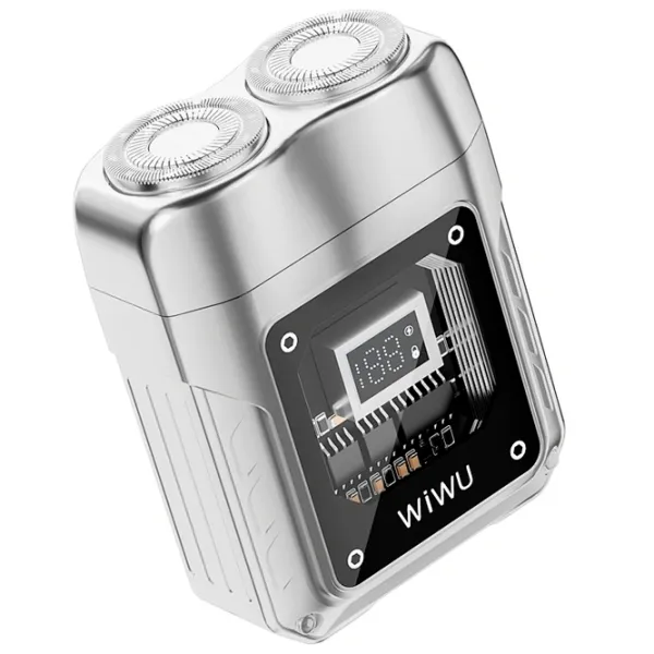 Aparat de ras electric WIWU SH004 Silver  photo 1