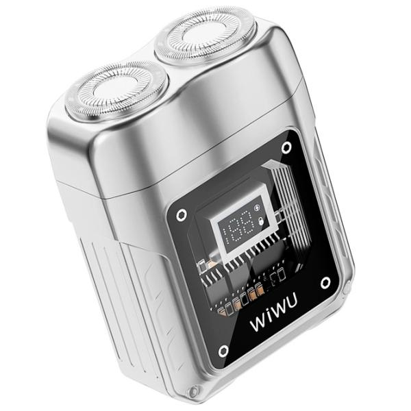 Aparat de ras electric WIWU SH004 Silver  photo 1