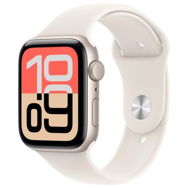 Умные часы Apple Watch SE 3  1.78" / 44 мм / Starlight - Starlight Sport / MEHJ4ET/A photo 1