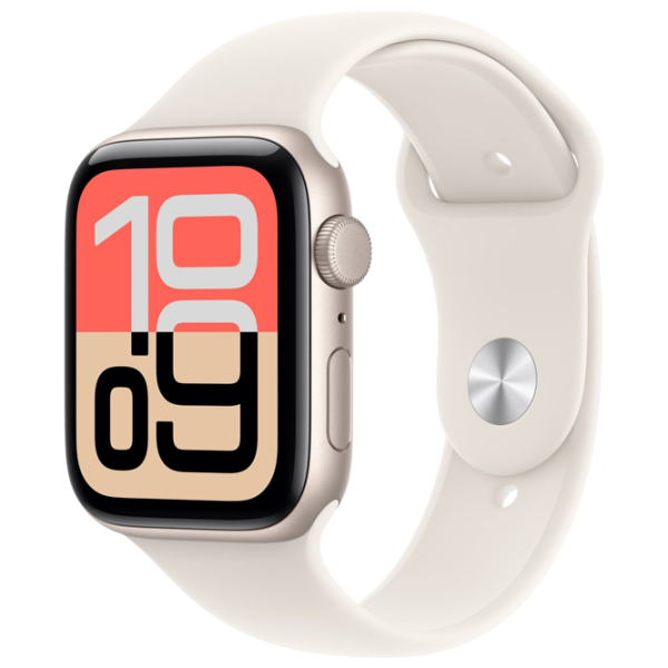 Умные часы Apple Watch SE 3  1.78" / 44 мм / Starlight - Starlight Sport / MEHJ4ET/A photo 1
