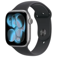 Умные часы Apple Watch Series 11  1.96" / 42 мм / Серый - Чёрный / MEQW4ET/A