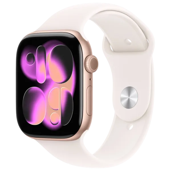 Умные часы Apple Watch Series 11  1.96" / 42 мм / Роза - Светлый румянец / MEU04ET/A photo 1 Умные часы Apple Watch Series 11  1.96" / 42 мм / Роза - Светлый румянец / MEU04ET/A photo 1