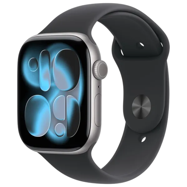 Умные часы Apple Watch Series 11  1.96" / 46 мм / Серый - Чёрный / MEV44ET/A photo 1