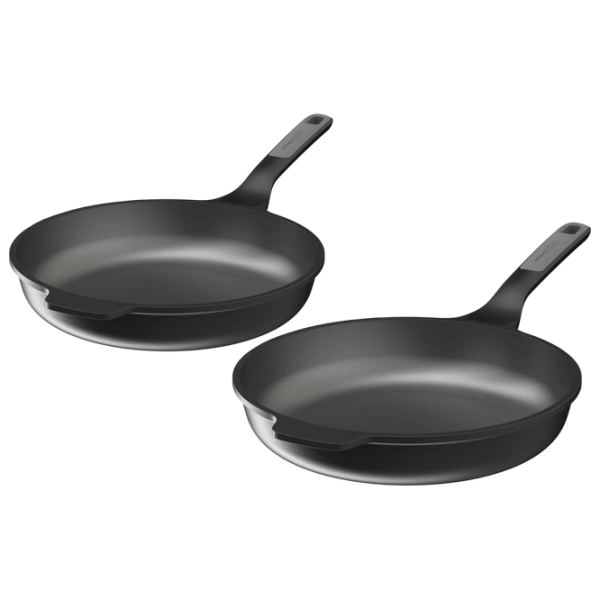 Set de tigăi BergHOFF Stone 3950599 Universală / 24 cm / Black photo 1 Set de tigăi BergHOFF Stone 3950599 Universală / 24 cm / Black photo 1