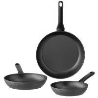 Набор сковородок BergHOFF Helix 1315090  Универсальная / 20 см / Черный