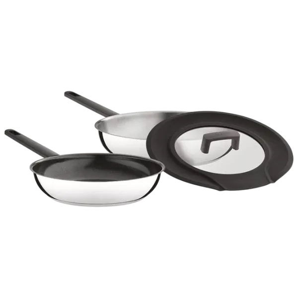 Набор сковородок BergHOFF Essentials Uqoniq 1111048  Универсальная / 24 см / Черный photo 1