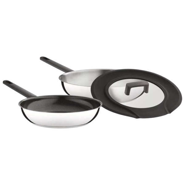 Набор сковородок BergHOFF Essentials Uqoniq 1111048  Универсальная / 24 см / Черный photo 1