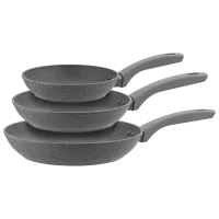 Set de tigăi Konighoffer Marble Universală / 20 cm / Gray