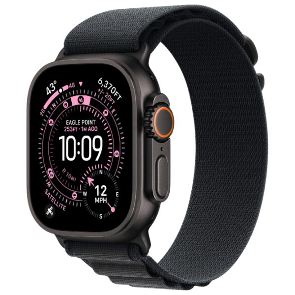 Ceas inteligent Apple Watch Ultra 3  1.98" / 49 mm / Black - Black / MF0X4QI/A photo 1 Ceas inteligent Apple Watch Ultra 3  1.98" / 49 mm / Black - Black / MF0X4QI/A photo 1