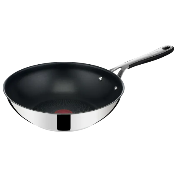 Сковорода Tefal Jamie Oliver E3141974 Вок / 28 см / Нержавеющая сталь photo 1