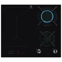 Plită încorporabilă pe gaz Electrolux KDI641723K Sticlă călită / Black