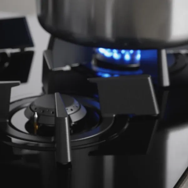 Plită încorporabilă pe gaz Electrolux KDI641723K Sticlă călită / Black photo 5