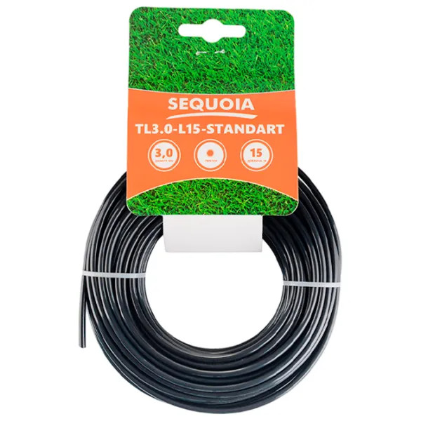 Fir pentru trimmer Sequoia TL3.0-L15-STANDART Nailon / / 15 m photo 1