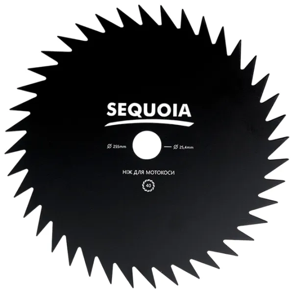 Disc pentru motocoasă Sequoia GB40T-255 Oțel / 40 /  photo 1