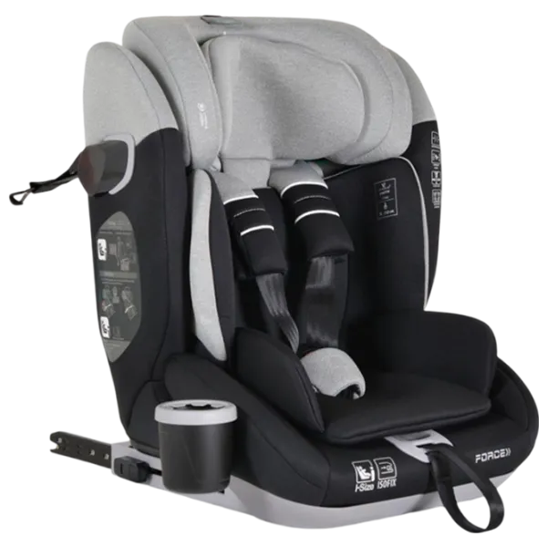 Scaun auto Cangaroo Force  3 ani - 12 ani / 36 kg / Gray photo 1 Scaun auto Cangaroo Force  3 ani - 12 ani / 36 kg / Gray photo 1
