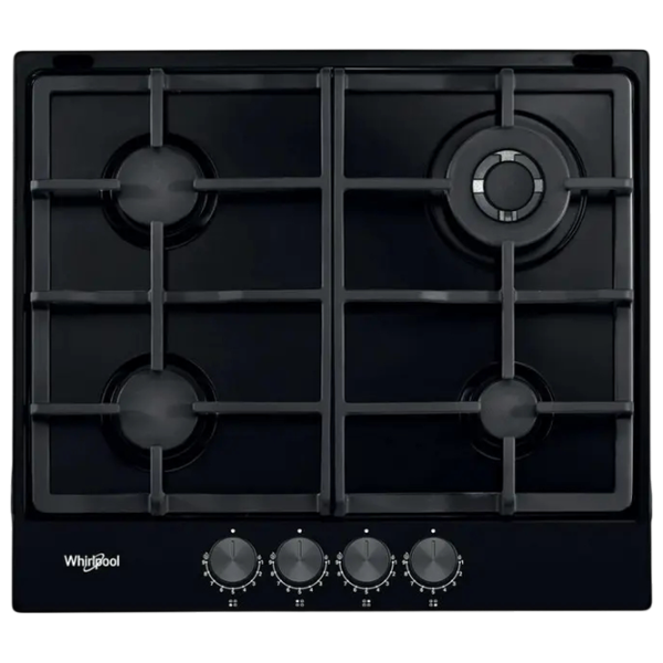 Plită încorporabilă pe gaz Whirlpool TKRL 661 NB Oțel emailat / Black photo 1