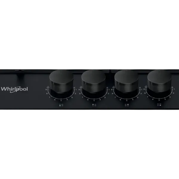Plită încorporabilă pe gaz Whirlpool TKRL 661 NB Oțel emailat / Black photo 2