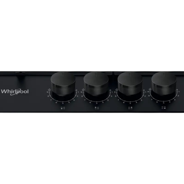 Plită încorporabilă pe gaz Whirlpool TKRL 661 NB Oțel emailat / Black photo 2