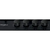 Plită încorporabilă pe gaz Whirlpool TKRL 661 NB Oțel emailat / Black photo 2