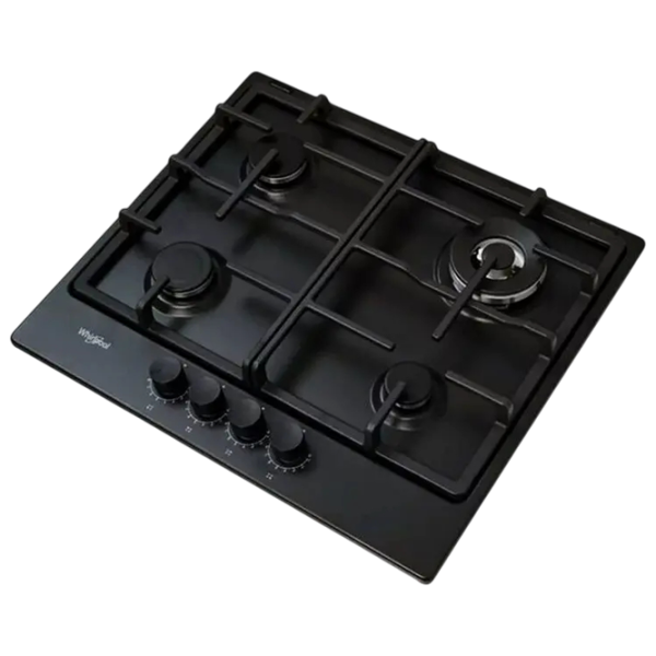 Plită încorporabilă pe gaz Whirlpool TKRL 661 NB Oțel emailat / Black photo 5