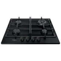 Plită încorporabilă pe gaz Whirlpool TKRL 661 NB Oțel emailat / Black photo 7