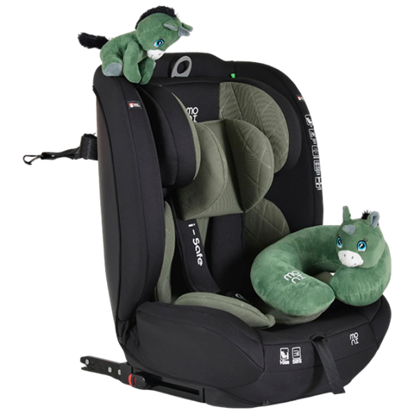 Детское автокресло Moni Isafe  1 год - 12 лет / 36 кг / Зеленый photo 1 Детское автокресло Moni Isafe  1 год - 12 лет / 36 кг / Зеленый photo 1