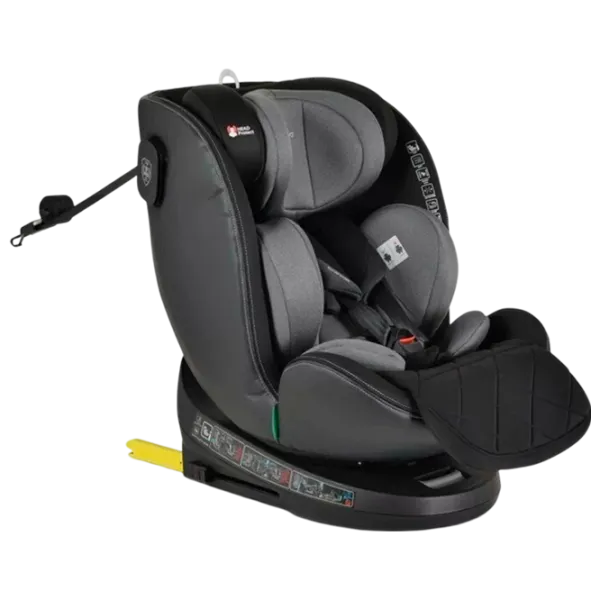 Scaun auto Cangaroo Castor I-size  0 luni - 12 ani / 36 kg / Gray photo 1