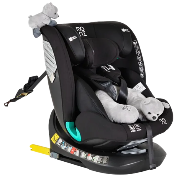 Scaun auto Moni Serengeti I-size  0 luni - 12 ani / 36 kg / Black photo 1