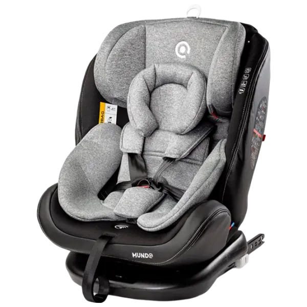 Детское автокресло Caretero Mundo  0 месяцев - 12 лет / 36 кг / Серый photo 1 Детское автокресло Caretero Mundo  0 месяцев - 12 лет / 36 кг / Серый photo 1